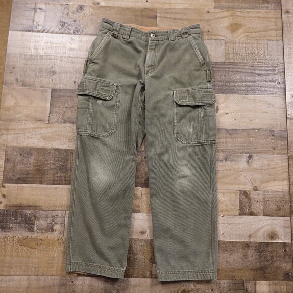 Duluth Trading Co Other - Duluth Trading Fire Hose Cargo Work Pants Men’s 34x30 Green Rugged Utility